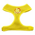 Unconditional Love Be Mine Soft Mesh Harnesses Yellow Medium UN862819